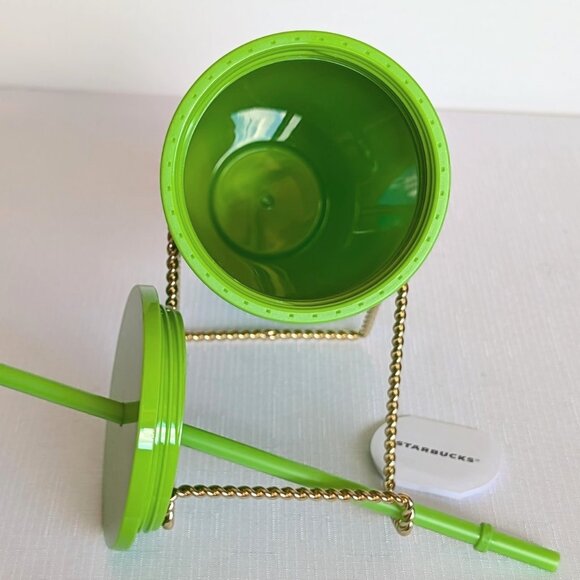 NWT Starbucks Slime Drip Glow in the Dark Tumbler Cold Cup - Picture 2 of 6